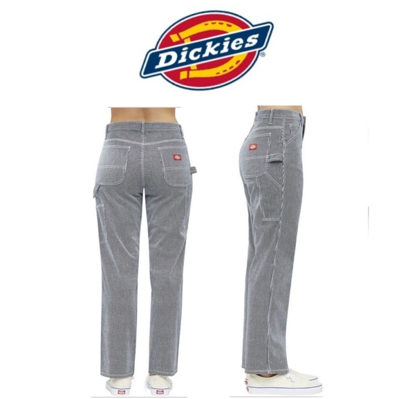 Dickies Pants - Dickies Pinstriped Carpenter Pants